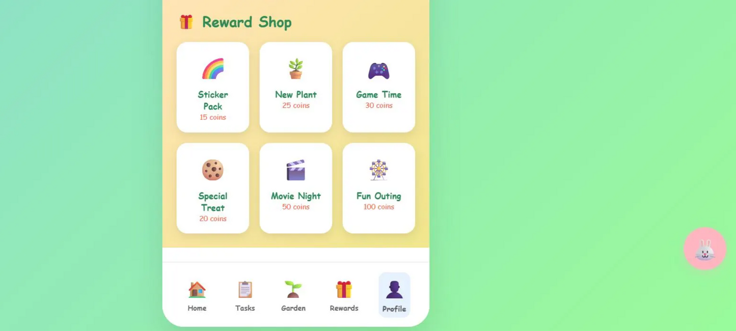 Fun Task Organizer Game Template for Kids, Canva template game, Kids daily task, Rewards for kids, Resell planner