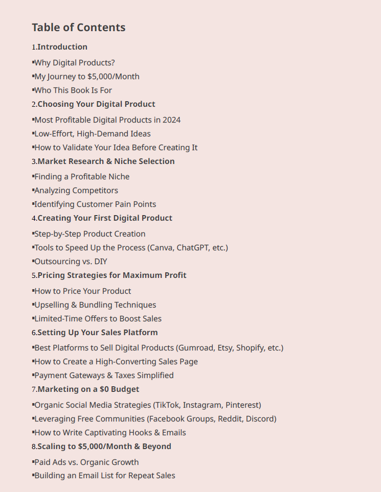 Start a 5k Monthly Digital Business